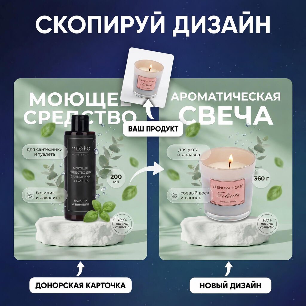 Скопировать дизайн